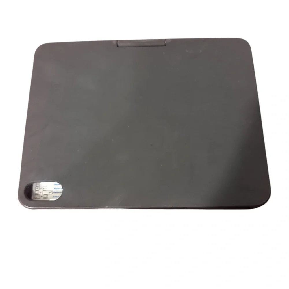 Black Tablet Keyboard Case with Integrated Touchpad